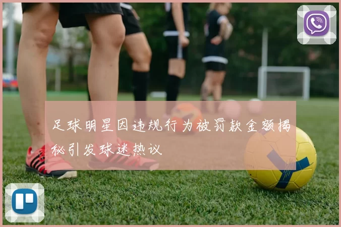 足球明星因违规行为被罚款金额揭秘引发球迷热议