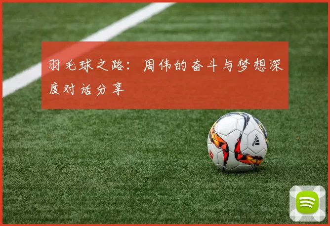 羽毛球之路：周伟的奋斗与梦想深度对话分享
