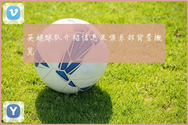 英超球队介绍信息及俱乐部背景概览